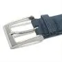 Custom Reversible Real Cork Fabric Belt Genuine Leather Belts For Men