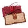 2024 New Style Stone Pattern Long Wallet Retro Folding Multi-Card Holder Zipper Coin Purse Wallet For Women