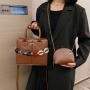 Wholesale Price 2 Pcs Set Bags Bolsos De Mujer Custom Leather Bag Trendy Handbags Crossbody Bags For Ladies