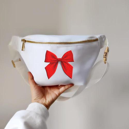 Manufacturer Personalized Unisex White Nylon Waist Belt Pack Crossbody Chest Bags Men Waterproof Fanny Hip Bag Women Belt Bag