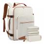 LOVEVOOK 40L large Hiking Backpack Carry On Backpack Outdoor Sports Rucksack Casual Daypack School Bag 4pc Women Travel Backpack