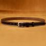 Custom men leather belt genuine leather women belts pin buckle belt for men women