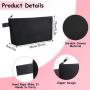 Gelory Custom Travel Toiletry Make Up Pouch Eco Friendly Canvas Zipper Cosmetic Bag With Logo