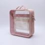 All-in-one Bathroom Toiletry Bags Women Portable Clear Separated Wash bag Makeup Organizer Transparent Cosmetic Travel Pouch