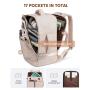 LOVEVOOK 4 pcs/set Wholesale Large Capacity Travel bag Casual Daypack Multi-funcational Travel Backpack Flight Approved unisex