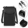 Soft and Durable PU Leather Crossbody Cell Phone Bag for Women Wallet Purse