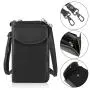 Soft and Durable PU Leather Crossbody Cell Phone Bag for Women Wallet Purse