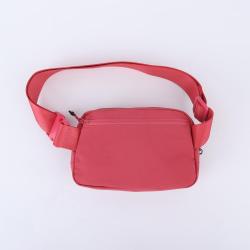 Hot Selling Gym Sports Waist Pack Bags Women Fanny Pack Crossbody Nylon Waterproof Custom Designs Ladies Zipper Waist Bags