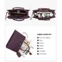 LOVEVOOK wholesale Large Bags 2pc Tote Bag Multi Use work shoulder laptop Tote handbags with compartments For Ladies and girls
