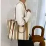 CCF294 Women Bag Casual Tote Vintage Bucket Bag Canvas Handbag Large Capacity Single Designer Luxury Shoulder Messenger Bags