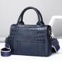 2024 Customized Luxury Genuine Leather Women Handbags With Crocodile Pattern
