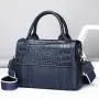 2024 Customized Luxury Genuine Leather Women Handbags With Crocodile Pattern