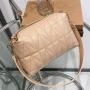 Ladies New Fashionable Air Pillow Embroidery Messenger Bag Single Handle Portable Ladies' Wholesale Casual Bag for Foreign Trade