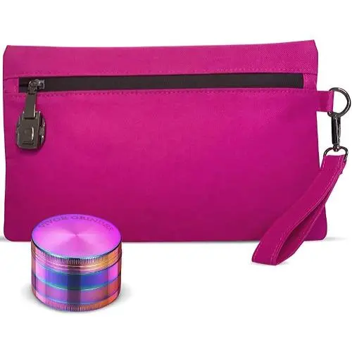 Dog Tested stash odor smelly Smell Proof Bag with metal Combination Lock