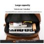 ZWY228 Wholesale Men Vintage Business Work Travel Shoulder Bag PU Daily Casual Outdoor Backpack New Fashion Lightweight Backpack