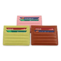 Factory wholesale pu mini card holder slim credit card holder rfid blocking wallet card holder