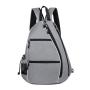 ZF325 New Simple Tennis Bag Large Capacity Handheld Shoulder Crossbody Bag Badminton Racket Bag Oxford Cloth Waterproof