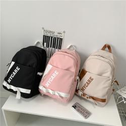 Wholesale Fashion Women Girls Boys Middle School Tote Backpack Customized Large Capacity Schoolbag