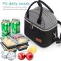 Gelory Wholesale Reusable Picnic Insulated Cooler Bag Kids School Lunch Bag With Shoulder Strap