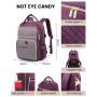 LOVEVOOK 15.6 17 inch luxury business waterproof smart backpack outdoors backpack with USB laptop travel backpack for men