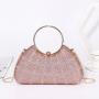 Fashion Ladies full rhinestone Clutch Small Designer Fleece Crossbody Bags Luxury Handle Party Evening Women Velvet Envelope Bag