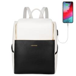 LOVEVOOK  winter famous design warmth fashion  canvas PU  backpack High quality waterproof  and wear resistant VYWB1547