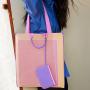Trendy Fashion Woven Women Tote Bags Large Casual  High Quality Knit Custom Logo Ladies Handbags And Purse