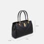 2024 New Ladies Handbag V Shape Stitching Pu Leather Bag Shoulder Chain Bag Crossbody Bag For Women