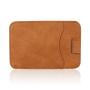 Fashion leather wallet card holder ultra slim leather business credit card holder wallet