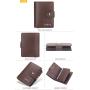 OEP003 Men Aluminum Card Case New Style Anti-magnetic Theft Card Holder RFID Blocking Pop Up Credit Card Holder For Men