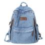 Large capacity denim backpack, new fashionable backpack