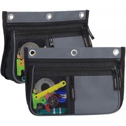 Wholesale Custom Expandable Pencil Pouch Large Capacity Stationery Pen Organizer Zipper Pencil Case Bag