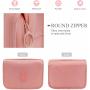 Gelory Multifunction Portable Travel Toiletry Bag Toiletry Case Wash Organizer Cosmetic Makeup Pouch