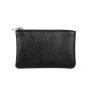 Men and women wallets new lychee grain simple zipper coin purse ultra-thin short card coin key organizer bag pouch