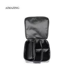 Hot Sell Pu Herb Bags Custom Print Logo  Bags Jar Smell Proof Man bag Lockable Case