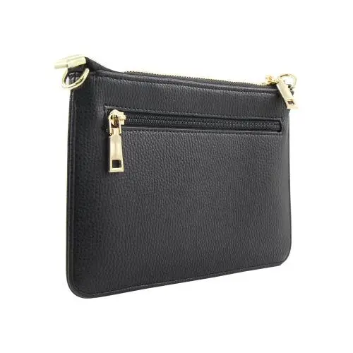 Travel Zipper Pouch Customized Vegan Leather Coin Purse Phone Pouch Purse For Men Women