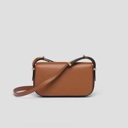 BSCI Custom Pu Leather Shoulder Bag For Women Small Vintage Vegan Leather Hand Bag French Design Female Luxury Cross Body Bag