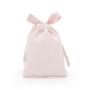 In-Stock Fashionable Vintage Lady Cotton Dust Bag with Ribbon Drawstring Blank Jewelry Lipstick Storage