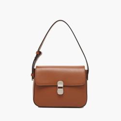 Wholesale Customize High Quality Smooth Faux Leather Handbags Classic Trending Shoulder Bags