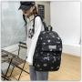 Promotional Sale 2024 New Multi Color Student School Bag Fresh And Sweet Print Nylon Backpack