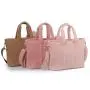 Keymay Popular Multi-color Personalized Letter Patches Bridesmaid Gift Sherpa Tote Bag Ladies Wedding Handbags Ladies Tote Bag