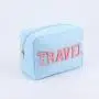 Wholesale Travel Portable Large Cosmetic Makeup Bag Organizer Nylon Zipper Waterproof Custom Designer Girls Cosmetic Gift Bags