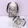 Wholesale Hot Stamping Small Cotton Twill Playing Cards Classic Tarot Cards Bag Drawstring Cotton Dust Gift Pouch