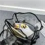 ZR807 Unisex Schoolbag Backpack Transparent Laptop Bag Funny Ghost PVC High Quality Zipper Waterproof Fashion Backpack Halloween