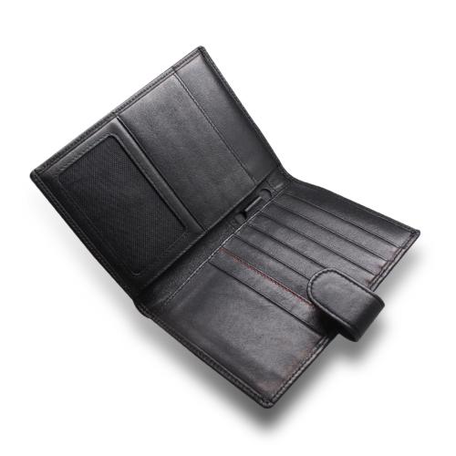 Real leather passport cover slim RFID passport cover for men