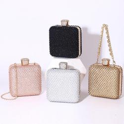 Luxury Handbag Mini Shoulder Bags Chain Handbags New Fashion Women's Diamond Dinner Bag Jewelry