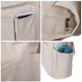 Gelory Multifunction Large Capacity Canvas Weekend Shoulder Bag Work School Book Handbag Tote Bag for Women