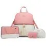 Factory Direct Wholesale Sac A Dos 4Pcs Set Bag Buckle Crossbody Bag Backpack For Women