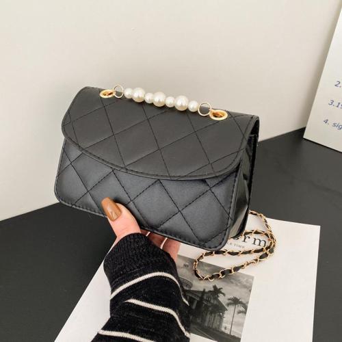 Wholesale Popular Small Square Bag 2024 New Brand Design Crossbody Bag Fashion Chain Solid Color Shoulder Bags Tote Handbag