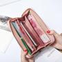 ZR355 Wallet New Korean Butterfly Hollow Hardware Women's Handbag Large Capacity Large Screen Phone Zipper Long Bag